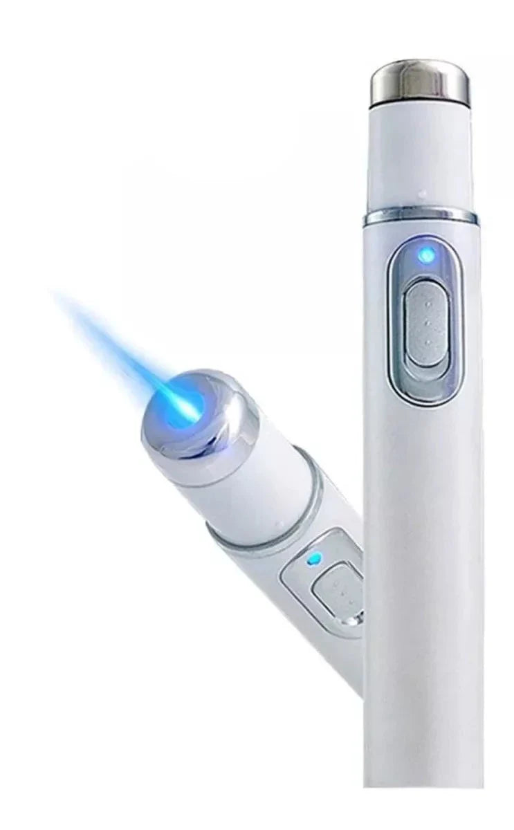 Pluma Facial de Luz Azul para Cuidado de la Piel ✨ Uso Doméstico
