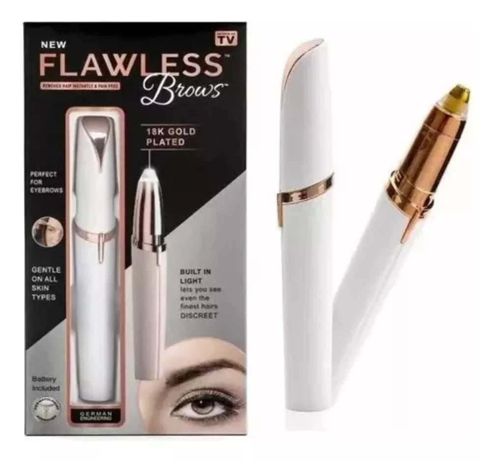 Depilador Eléctrico de Cejas y Bozo 💖 Precisión Suave e Indolora