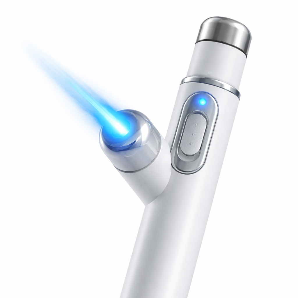 Pluma Facial de Luz Azul para Cuidado de la Piel ✨ Uso Doméstico