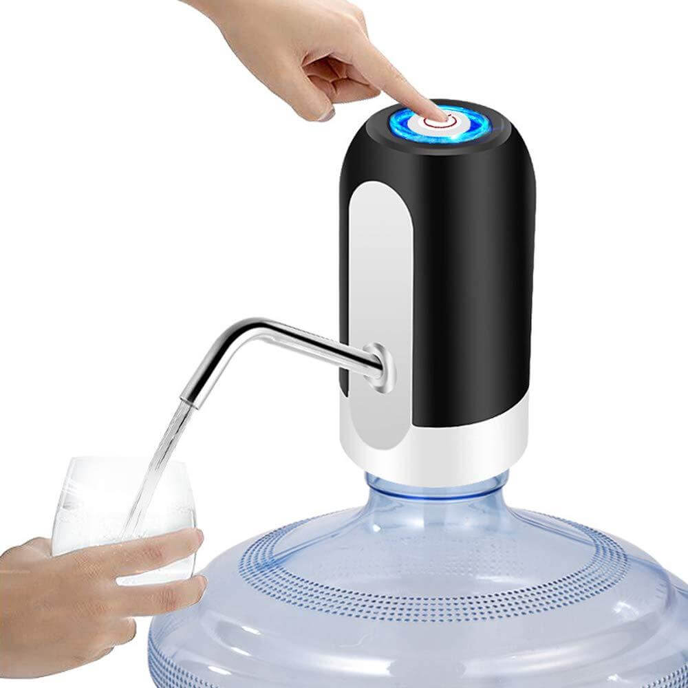 Dispensador Automático de Agua 💧 Sirve con un Botón (Recargable)