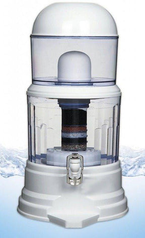 Purificador de Agua Mineralizador 14L 💧 Incluye 3 Filtros